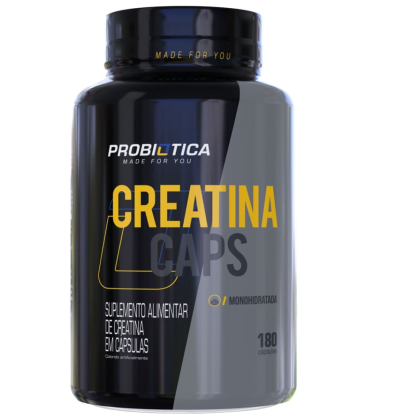 Creatina Probiótica - 180 cápsulas
