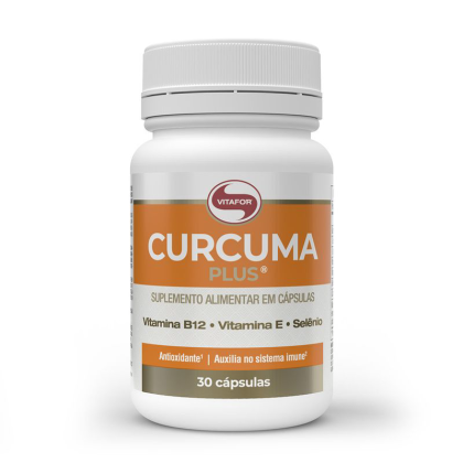 Curcuma Plus Vitafor - 30 cápsulas Curcuma Plus Vitafor - 30 cápsulas