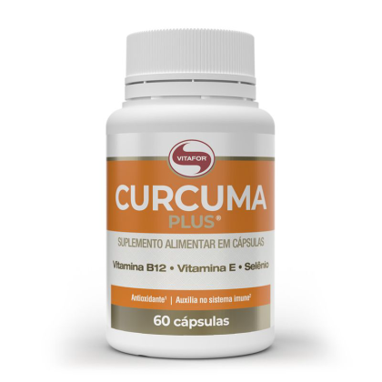 Curcuma Plus Vitafor - 60 cápsulas Curcuma Plus Vitafor - 60 cápsulas