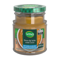Doce de Leite com Coco Zero Açúcar Vitao - 200g