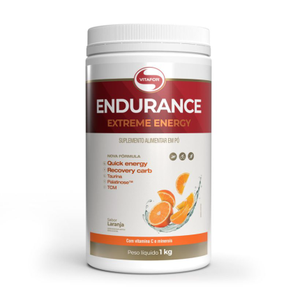 Endurance Extreme Energy Laranja Vitafor - 1000g Endurance Extreme Energy Laranja Vitafor - 1000g