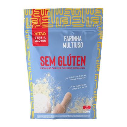 Farinha Multiuso sem Glúten Vitao - 400g Farinha Multiuso sem Glúten Vitao - 400g