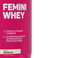Femini Whey Max Titanium Baunilha - 900g Femini Whey Max Titanium Baunilha - 900g
