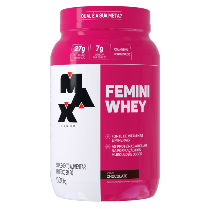 Femini Whey Max Titanium Chocolate - 900g