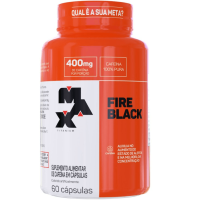 Termogênico Fire Black Max Titanium - 60 cápsulas Termogênico Fire Black Max Titanium - 60 cápsulas