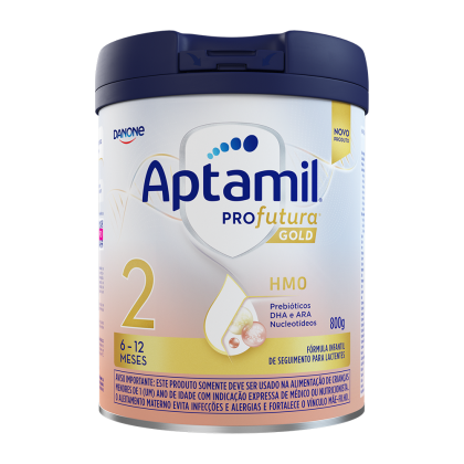 Fórmula Infantil: Aptamil Profutura Gold 2 - 800g 6-12 meses Fórmula Infantil: Aptamil Profutura Gold 2 - 800g 6-12 meses