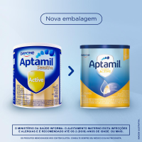 Fórmula Infantil Aptamil Sensitive Active - 800g 0-3 anos Fórmula Infantil Aptamil Sensitive Active - 800g 0-3 anos