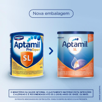 Fórmula Infantil Aptamil SL - 400g 0-3 anos Fórmula Infantil Aptamil SL - 400g 0-3 anos