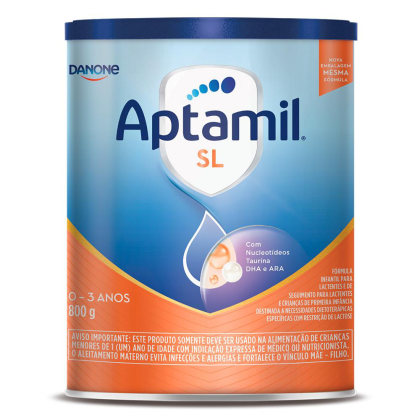 Fórmula Infantil Aptamil SL - 800g 0-3 anos