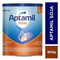 Fórmula Infantil Aptamil Soja 2 - 800g 0-12 Meses Fórmula Infantil Aptamil Soja 2 - 800g 0-12 Meses