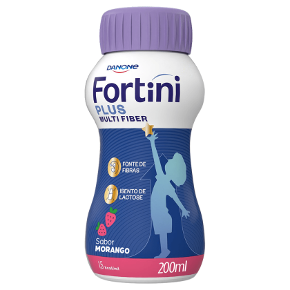 Fortini Plus Multi Fiber Morango - 200ml Fortini Plus Multi Fiber Morango - 200ml