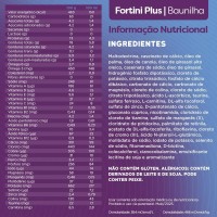Fortini Plus Baunilha - 400g