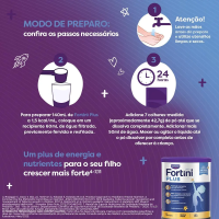 Fortini Plus Baunilha - 400g