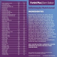 Fortini Plus Sem Sabor - 400g