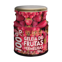 Geleia 100% Delakasa Frutas Vermelhas Vitao - 180g