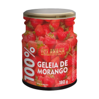 Geleia 100% Delakasa Morango Vitao - 180g