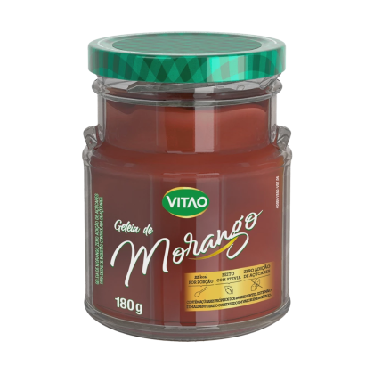 Geleia Morango Zero Açúcar Vitao - 180g