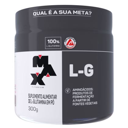 Glutamina L-G Max Titanium - 300g Glutamina L-G Max Titanium - 300g