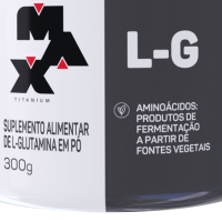 Glutamina L-G Max Titanium - 300g Glutamina L-G Max Titanium - 300g