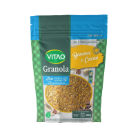 Granola Banana e Cacau Integral Zero Açúcar Vitao - 250g