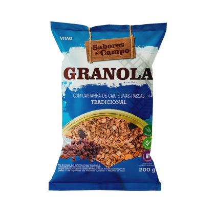 Granola Tradicional Integral Sabores do Campo Vitao - 200g Granola Tradicional Integral Sabores do Campo Vitao - 200g
