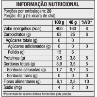 Granola Tradicional Integral Zero açúcar Sabores do Campo Vitao - 800g Granola Tradicional Integral Zero açúcar Sabores do Campo Vitao - 800g
