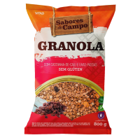 Granola Tradicional sem Glúten Sabores do Campo Vitao - 800g