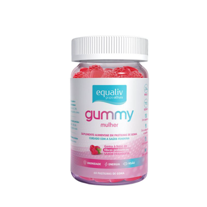 Gummy Mulher Equaliv - 60 unidades Gummy Mulher Equaliv - 60 unidades