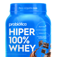 Hiper 100% Whey Probiótica Chocolate - 900g
