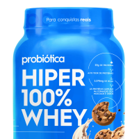 Hiper 100% Whey Probiótica Cookies & Cream - 900g Hiper 100% Whey Probiótica Cookies & Cream - 900g
