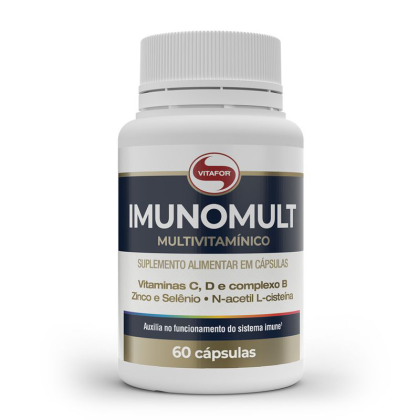 Imunomult Multivitamínico Vitafor - 60 cápsulas Imunomult Multivitamínico Vitafor - 60 cápsulas