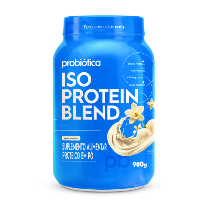 Iso Protein Blend Probiótica Baunilha - 900g