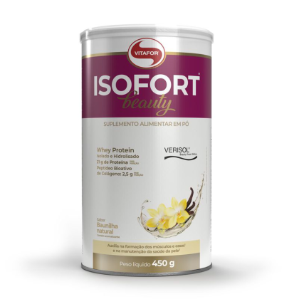 Isofort Beauty Baunilha Vitafor - 450g Isofort Beauty Baunilha Vitafor - 450g