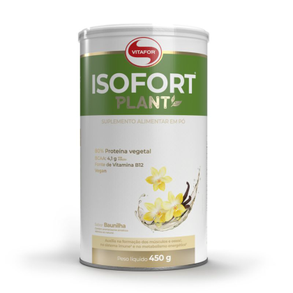 Isofort Plant Baunilha Vitafor - 450g