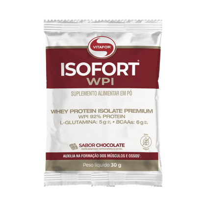 Isofort Chocolate Vitafor - sachê unitário 30g
