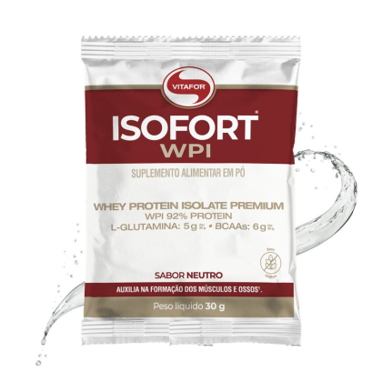 Isofort Neutro Vitafor - sachê unitário 30g