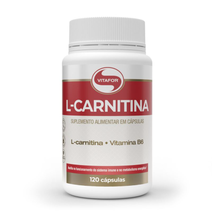 L - Carnitina Vitafor - 120 cápsulas L - Carnitina Vitafor - 120 cápsulas