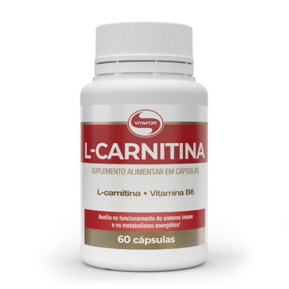 L - Carnitina Vitafor - 60 cápsulas L - Carnitina Vitafor - 60 cápsulas