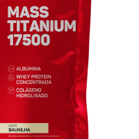 Mass Titanium Refil Max Titanium Baunilha - 1.4kg Mass Titanium Refil Max Titanium Baunilha - 1.4kg