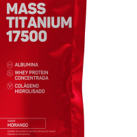 Mass Titanium Refil Max Titanium Morango - 1.4kg Mass Titanium Refil Max Titanium Morango - 1.4kg