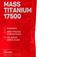 Mass Titanium Refil Max Titanium Morango - 3kg Mass Titanium Refil Max Titanium Morango - 3kg