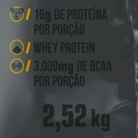 Massa Nitro Refil Probiótica Morango - 2,52kg