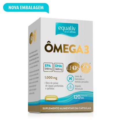 Ômega 3 Equaliv - 120 cápsulas