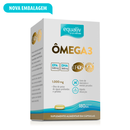 Ômega 3 Equaliv - 180 cápsulas Ômega 3 Equaliv - 180 cápsulas