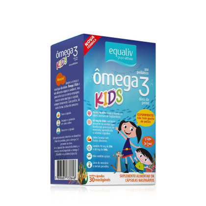 Ômega 3 Kids Equaliv - 30 cápsulas Ômega 3 Kids Equaliv - 30 cápsulas