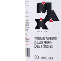 Ômega 3 Max Titanium 1000mg - 90 cápsulas