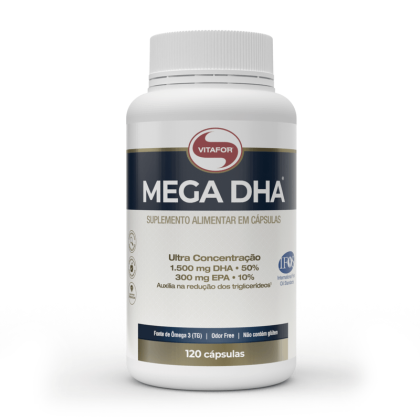 Mega DHA Vitafor - 120 cápsulas