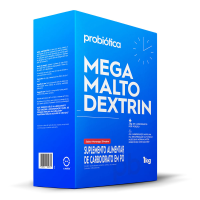 Mega Malto Dextrin Probiótica Morango - 1kg Mega Malto Dextrin Probiótica Morango - 1kg