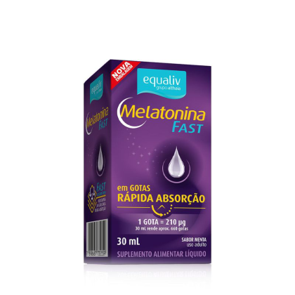 Melatonina 210 mcg em gotas Equaliv - 30ml