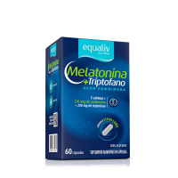Melatonina e Triptofano Equaliv - 60 cápsulas Melatonina e Triptofano Equaliv - 60 cápsulas